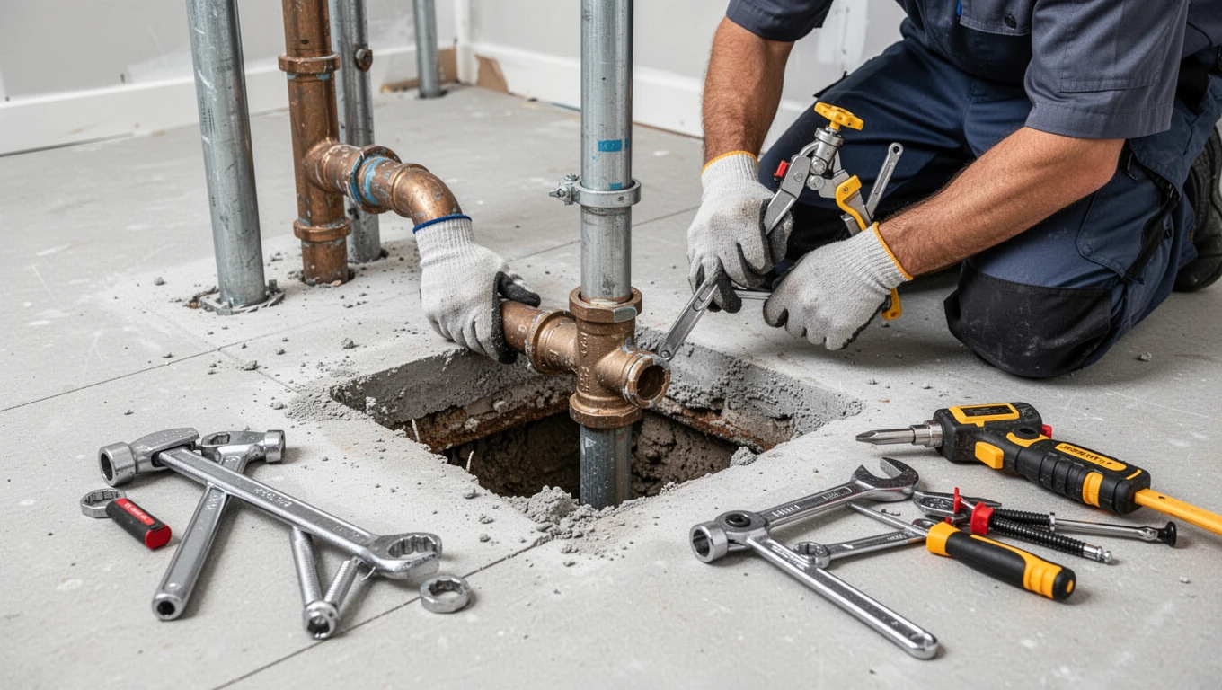 Slab Leak Repair